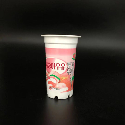 tazze eliminabili del yogurt della copertura pp di 90mm con il ODM dei coperchi 320ml