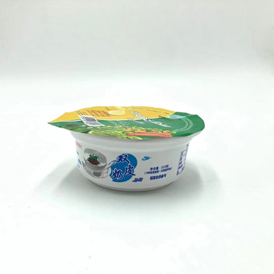 Tazze amichevoli del yogurt congelate Oz di Eco le 8 pre hanno tagliato la resistenza della crepa del coperchio