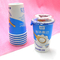 SGS superiore congelato di carta della copertura del diametro 100mm delle tazze 3oz 4oz 70mm del yogurt del commestibile