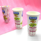 coperchio della guarnizione della stagnola congelato 5oz del gelato delle tazze di carta del yogurt 4oz inodoro