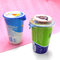 commestibile di carta ricoprente della tazza del yogurt del PE freddo della bevanda 180ml con il coperchio della stagnola