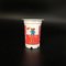 tazza di plastica di 140ml pp per yogurt con il coperchio delle stagnole