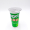 Contenitori 11oz del yogurt congelati tazze di plastica su ordinazione del yogurt del commestibile del gelato