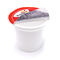 tazza di plastica 32oz del yogurt congelata 330ml con il coperchio del di alluminio a parete semplice