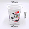 tazza superiore di /juice del yogurt di dimensione del materiale 95mm del commestibile di 350ml pp