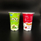 100000PCS congelato 6 tazze del yogurt di Oz che imballano l'OEM del coperchio di 66mm personalizzabile