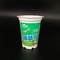 yogurt di stampa su ordinazione dei bambini 350ml delle tazze di plastica eliminabili bianche del gelato