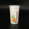 tazza di plastica eliminabile del yogurt pp della bevanda 150ml con Logo Printing