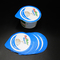 Corrosione pre tagliata a perfetta tenuta ISO9001 dei coperchi del yogurt l'anti facile pela