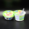 lacca di goffratura della saldatura a caldo del coperchio della stagnola del yogurt di 117mm 12oz 16oz
